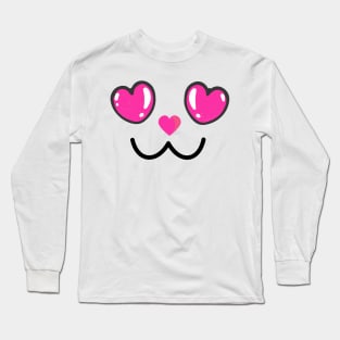 Heart eyes Long Sleeve T-Shirt